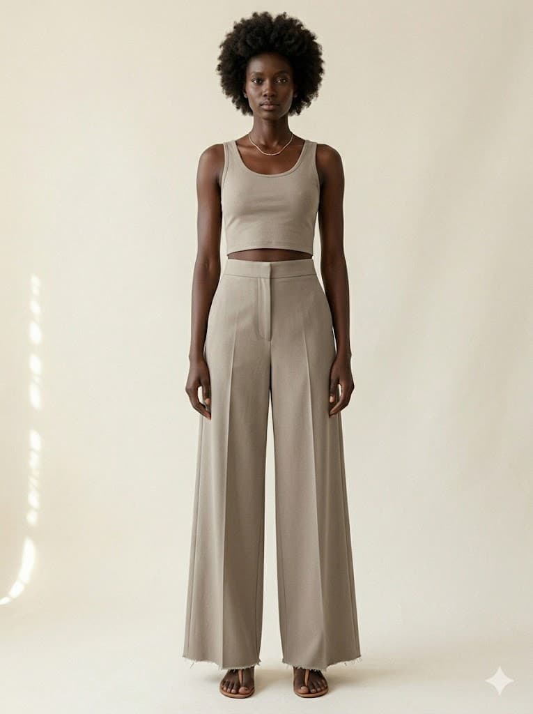 Wide-leg Trousers view 1